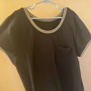 Black Shirt with Pocket